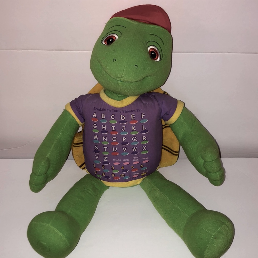 Vintage 2000 Franklin The Turtle phonics pal Interactive toy